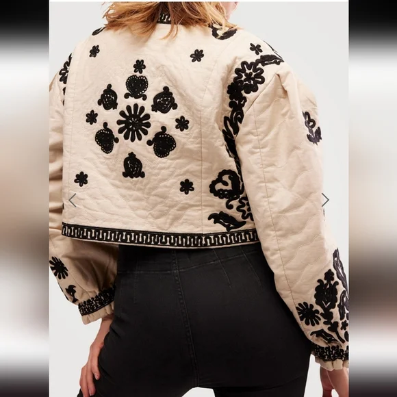 FREE PEOPLE BALI MABEL JACKET- SIZE LARGE - Picture 4 of 7
